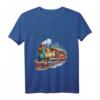 Weihnachtlicher Zug T-Shirt für Damen, Kinder & Herren - Lustiges Eisenbahn Motiv für Weihnachten, Xmas & Festtagsfeiern