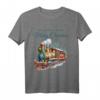 Weihnachtlicher Zug T-Shirt für Damen, Kinder & Herren - Lustiges Eisenbahn Motiv für Weihnachten, Xmas & Festtagsfeiern