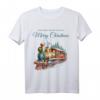 Weihnachtlicher Zug T-Shirt für Damen, Kinder & Herren - Lustiges Eisenbahn Motiv für Weihnachten, Xmas & Festtagsfeiern