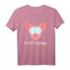 PISTENSAU Apres Ski Skifahrer T-Shirt – Lustiges Skiurlaub Design mit Schwein für Wintersport & Party in den Alpen