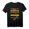 Vietnam Veteran T-Shirt – Ich wuchs in einer rauen Nachbarschaft auf. Ehrenvolles T-Shirt für Vietnam Veteranen