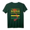 Vietnam Veteran T-Shirt – Ich wuchs in einer rauen Nachbarschaft auf. Ehrenvolles T-Shirt für Vietnam Veteranen