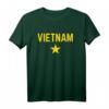 VIETNAM Flagge T-Shirt für Damen, Herren & Kinder – Klassisch geschnitten mit doppeltem Saum
