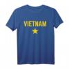 VIETNAM Flagge T-Shirt für Damen, Herren & Kinder – Klassisch geschnitten mit doppeltem Saum