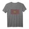 Vietnam Flagge T-Shirt - Socialist Republic of Vietnam Hanoi, Klassisch geschnitten, ideal für Vietnam-Liebhaber und Reisende