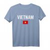 Vietnam Flagge T-Shirt für Damen, Herren und Kinder – Klassisch geschnitten, langlebig mit doppelt genähtem Saum