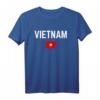 Vietnam Flagge T-Shirt für Damen, Herren und Kinder – Klassisch geschnitten, langlebig mit doppelt genähtem Saum