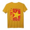 Vietnam Flagge T-Shirt für Damen, Herren & Kinder - Klassisch geschnitten, doppelt genähter Saum