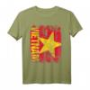 Vietnam Flagge T-Shirt für Damen, Herren & Kinder - Klassisch geschnitten, doppelt genähter Saum