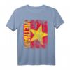 Vietnam Flagge T-Shirt für Damen, Herren & Kinder - Klassisch geschnitten, doppelt genähter Saum