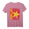 Vietnam Flagge T-Shirt für Damen, Herren & Kinder - Klassisch geschnitten, doppelt genähter Saum