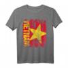 Vietnam Flagge T-Shirt für Damen, Herren & Kinder - Klassisch geschnitten, doppelt genähter Saum
