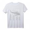 UH-1 Iroquois Huey Helikopter Vietnam Line Art Diagramm T-Shirt – Perfektes Geschenk für Luftfahrt- und Vietnam-Enthusiasten