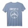 B-52 Bomber Drop It Vietnam Krieg Protestfrieden-Symbol T-Shirt – Klassisch geschnitten, langlebig, ideal für Protest und Geschichtsbezug