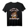 Der frühe Vogel stirbt wegen Schlafmangel - Lustiges Eulen Kaffee T-Shirt für Nachteulen, Morgenmuffel und Kaffeeliebhaber