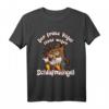 Der frühe Vogel stirbt wegen Schlafmangel - Lustiges Eulen Kaffee T-Shirt für Nachteulen, Morgenmuffel und Kaffeeliebhaber