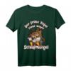 Der frühe Vogel stirbt wegen Schlafmangel - Lustiges Eulen Kaffee T-Shirt für Nachteulen, Morgenmuffel und Kaffeeliebhaber