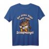 Der frühe Vogel stirbt wegen Schlafmangel - Lustiges Eulen Kaffee T-Shirt für Nachteulen, Morgenmuffel und Kaffeeliebhaber