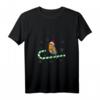 Damen Rotkehlchen Weihnachten T-Shirt mit Vogel Motiv - Perfektes Geschenk für Naturliebhaber, Vogelbeobachter & Weihnachtsfans