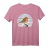Rotkehlchen Vogel T-Shirt für Vogelliebhaber und Naturfreunde – Perfektes Geschenk für Ornithologen, Biologen und Vogelbeobachter