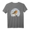Rotkehlchen Vogel T-Shirt für Vogelliebhaber und Naturfreunde – Perfektes Geschenk für Ornithologen, Biologen und Vogelbeobachter