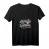 Damen Ornithologe T-Shirt mit V-Ausschnitt - Lustiges Geschenk für Vogelbeobachter & Birding-Enthusiasten mit Spruch