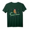 Rotkehlchen Weihnachten Vogel Beobachten Singvögel Geschenk T-Shirt – Perfekt für Naturliebhaber, Vogelbeobachter & Weihnachtsfans