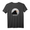 Amsel Vogel Zeichnung T-Shirt - Perfektes Geschenk für Vogelbeobachter, Ornithologen & Naturliebhaber zu Weihnachten