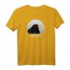 Amsel Vogel Zeichnung T-Shirt - Perfektes Geschenk für Vogelbeobachter, Ornithologen & Naturliebhaber zu Weihnachten