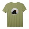 Amsel Vogel Zeichnung T-Shirt - Perfektes Geschenk für Vogelbeobachter, Ornithologen & Naturliebhaber zu Weihnachten