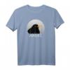 Amsel Vogel Zeichnung T-Shirt - Perfektes Geschenk für Vogelbeobachter, Ornithologen & Naturliebhaber zu Weihnachten