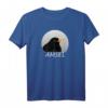 Amsel Vogel Zeichnung T-Shirt - Perfektes Geschenk für Vogelbeobachter, Ornithologen & Naturliebhaber zu Weihnachten
