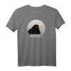 Amsel Vogel Zeichnung T-Shirt - Perfektes Geschenk für Vogelbeobachter, Ornithologen & Naturliebhaber zu Weihnachten