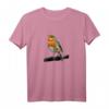 Rotkehlchen Vogel Beobachten Langarmshirt – Perfekt für Natur- und Vogelliebhaber, ideales Geschenk für Vogelbeobachtung und Fütterung