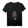 Damen Kolibri Vogel Liebhaber Tropische Vögel Beobachter T-Shirt mit V-Ausschnitt - Farbenfrohes Frühlingsgeschenk für Natur- und Vogelenthusiasten