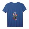 Damen Kolibri Vogel Liebhaber Tropische Vögel Beobachter T-Shirt mit V-Ausschnitt - Farbenfrohes Frühlingsgeschenk für Natur- und Vogelenthusiasten