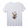 Damen Kolibri Vogel Liebhaber Tropische Vögel Beobachter T-Shirt mit V-Ausschnitt - Farbenfrohes Frühlingsgeschenk für Natur- und Vogelenthusiasten