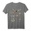 Gartenvögel T-Shirt mit Aquarell Vogelmotiven – Perfekt für Vogelbeobachter, Naturschützer und Tierfreunde