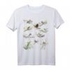 Gartenvögel T-Shirt mit Aquarell Vogelmotiven – Perfekt für Vogelbeobachter, Naturschützer und Tierfreunde