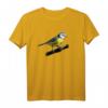 Blaumeise Vogel Beobachten Singvögel T-Shirt - Perfektes Geschenk für Natur- und Vogel-Liebhaber beim Beobachten & Füttern