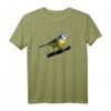 Blaumeise Vogel Beobachten Singvögel T-Shirt - Perfektes Geschenk für Natur- und Vogel-Liebhaber beim Beobachten & Füttern