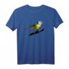Blaumeise Vogel Beobachten Singvögel T-Shirt - Perfektes Geschenk für Natur- und Vogel-Liebhaber beim Beobachten & Füttern
