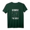 Bird Nerd Ornithologie Beobachter T-Shirt – Buntes Vogelarten Design, Perfekt als Geschenk für Vogelliebhaber, Ornithologen & Naturfreunde