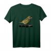 Grünfink Vogel Beobachten Sperling Ornithologie T-Shirt – Perfektes Geschenk für Vogel- und Naturliebhaber beim Beobachten und Füttern