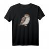 Eule Vogelzeichnung T-Shirt – Perfektes Geschenk für Vogelbeobachter, Ornithologen & Naturschützer