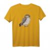 Eule Vogelzeichnung T-Shirt – Perfektes Geschenk für Vogelbeobachter, Ornithologen & Naturschützer