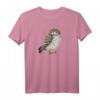 Eule Vogelzeichnung T-Shirt – Perfektes Geschenk für Vogelbeobachter, Ornithologen & Naturschützer