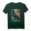 Geschenk für Ornithologen und Vogelliebhaber - Tauben Motiv T-Shirt für Frieden, Weihnachten & Geburtstag