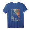 Geschenk für Ornithologen und Vogelliebhaber - Tauben Motiv T-Shirt für Frieden, Weihnachten & Geburtstag