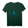 EKG Herzschlag Eule T-Shirt – Perfektes Geschenk für Vogelliebhaber, Ornithologen und Naturfreunde zu Weihnachten und Geburtstag